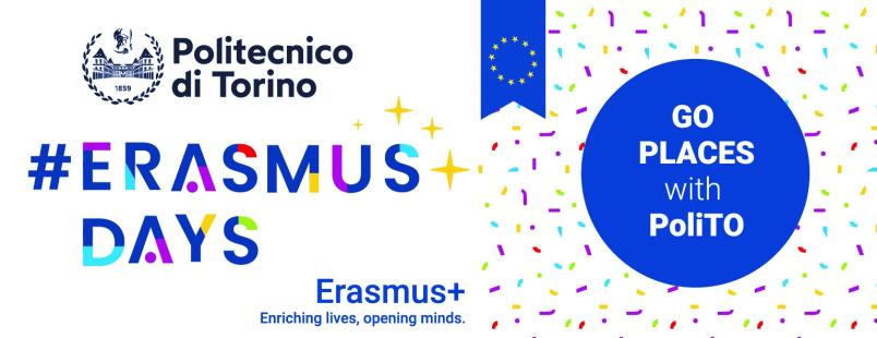 Erasmus Days 2023 - Go places with PoliTO